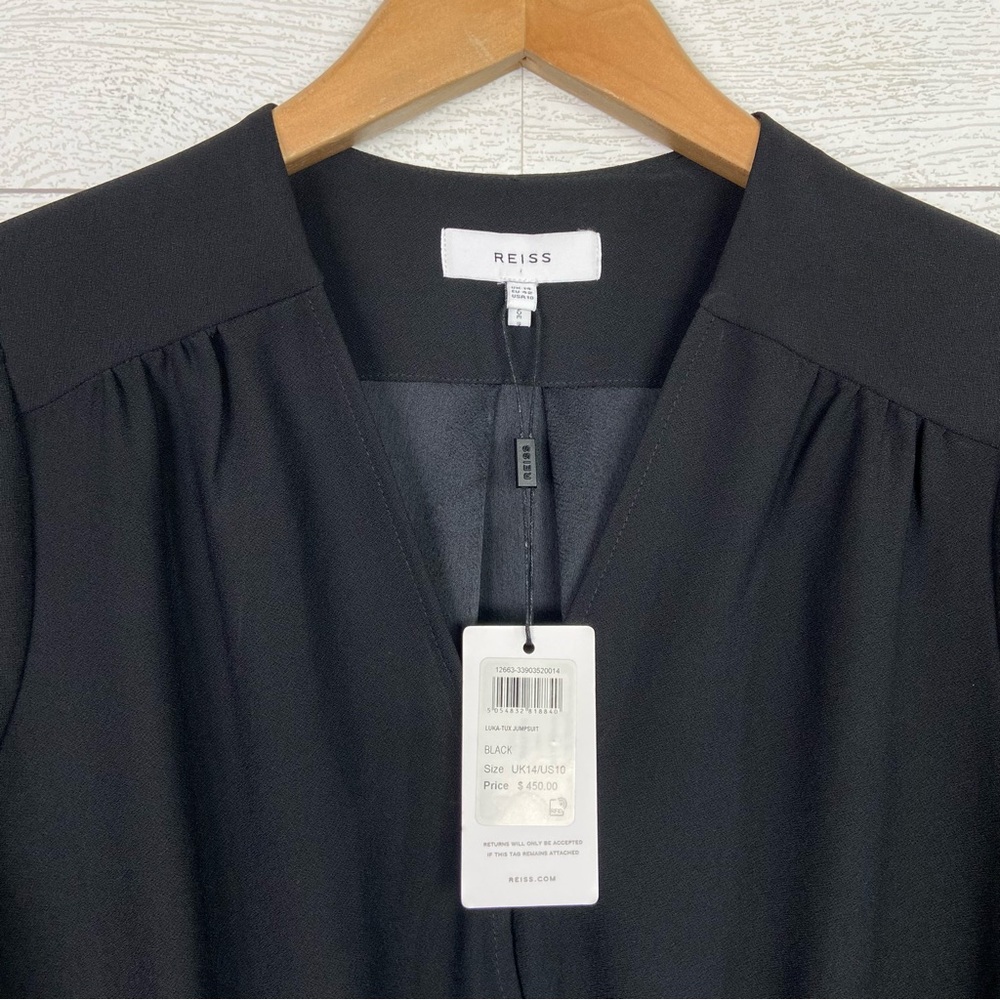 Reiss Black Jumpsuit - Picture 5 of 7